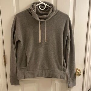 Lululemon Athletica Go Forward Gray Cowl Neck Sweater